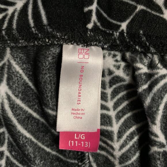 No Boundaries Cobweb Velour Leggings Stretchy Soft Pants Women's L 11/13 - Picture 7 of 9